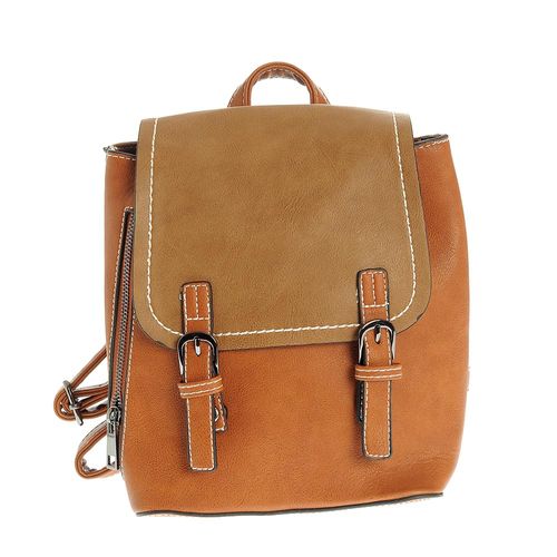 Rucsac maro, tip satchel