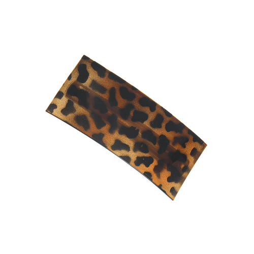 Clama print leopard, dreptunghiulara - clama dreptunghiulara, print leopard