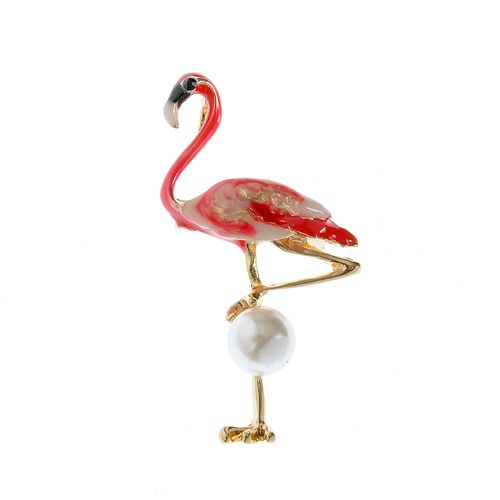 Martisor-brosa, flamingo