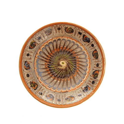Farfurie decorativa, ceramica de korund