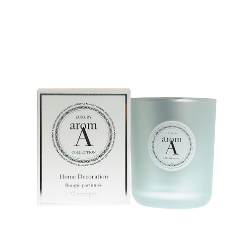 Lumanare luxury, parfum sampanie