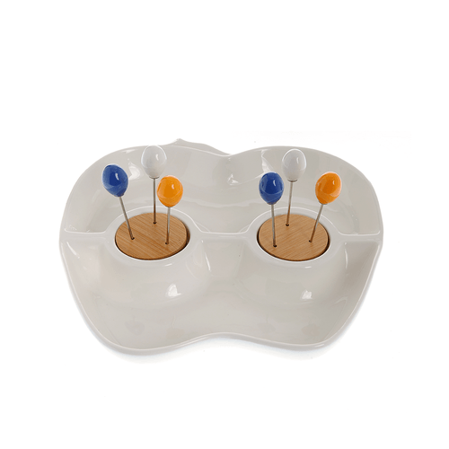 Platou compartiment, cu accesorii servire