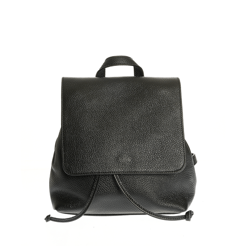 Rucsac negru, piele naturala