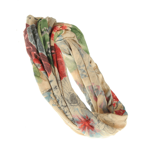 Bentita bej, print floral