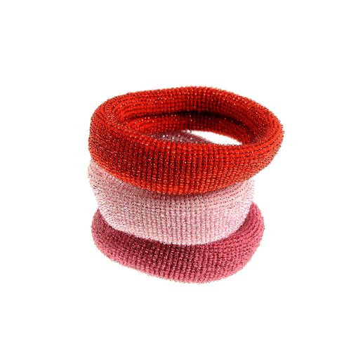 Set 3 elastice rezistente, pentru par