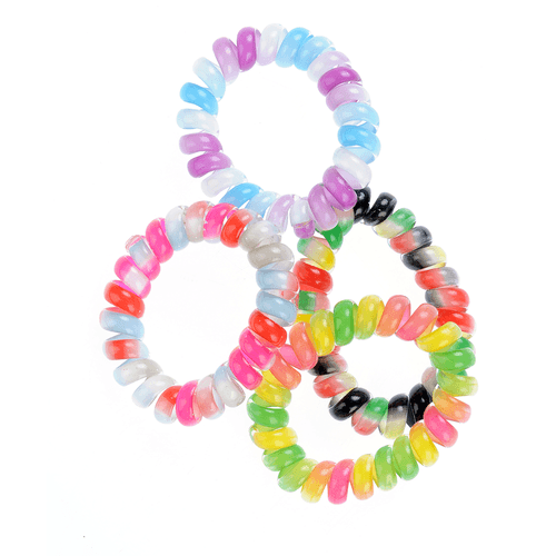 Set 4 elastice spiralate rezistente