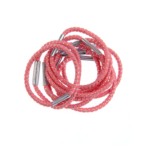 Set 10 elastice roz pentru par