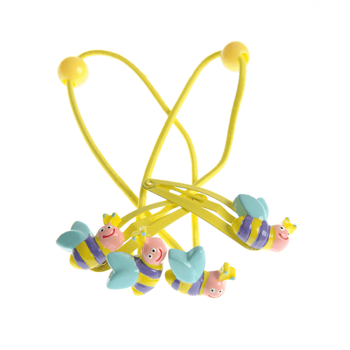 Set accesorii de par galbene pentru fetite