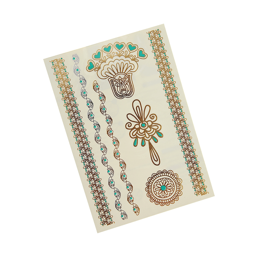 Tatuaje decorative, aurii