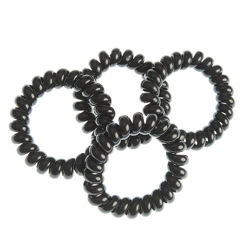 Set 4 elastice acrilice pentru par