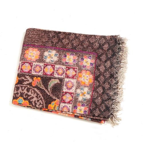 Covor bumbac, motive florale