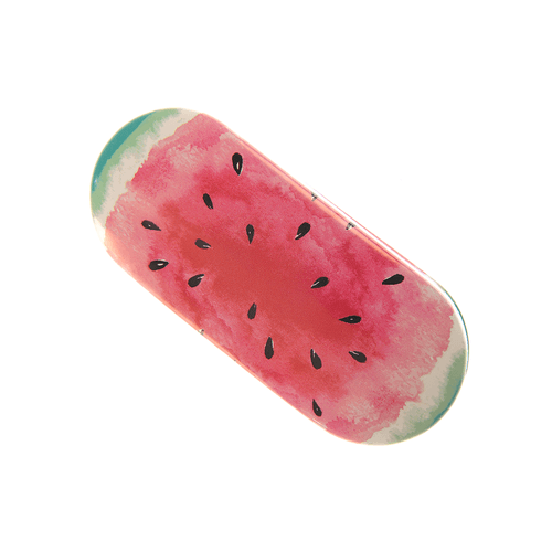 Etui rigid, imprimeu pepene