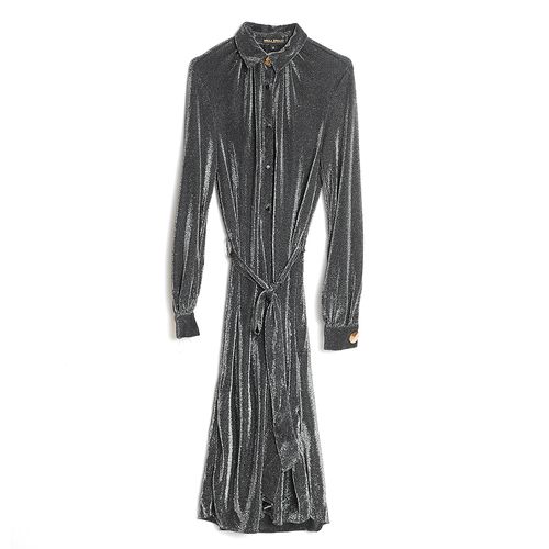 Rochie stralucitoare, tip camasa