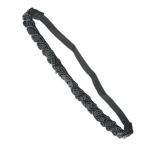 Bentita neagra, cu margele
