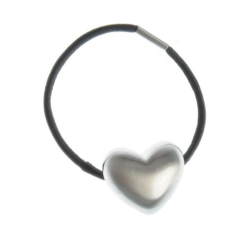 Elastic par, decor inima argintie