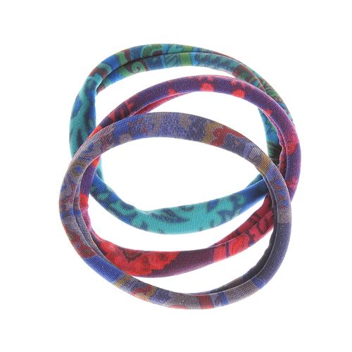 Set 3 elastice par, print colorat