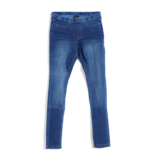 Pantaloni elastici din denim, xs