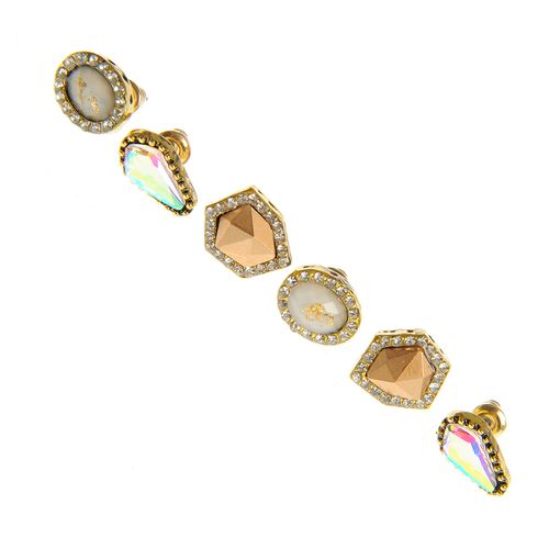 Set 3 perechi cercei moderni