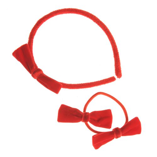 Set 3 accesorii par, rosii