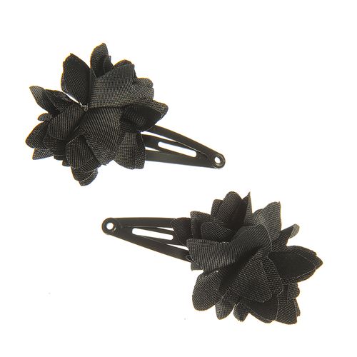 Set 2 agrafe par, negre