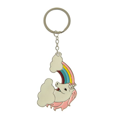 Bijuterie geanta, unicorn metalic
