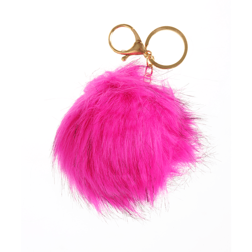 Bijuterie pufoasa, fuchsia