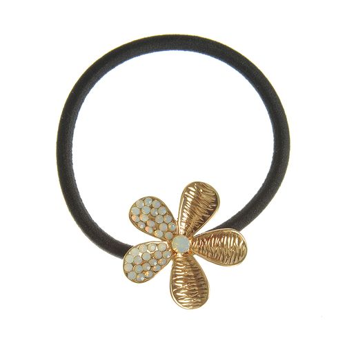 Elasic par, cu floare metalica