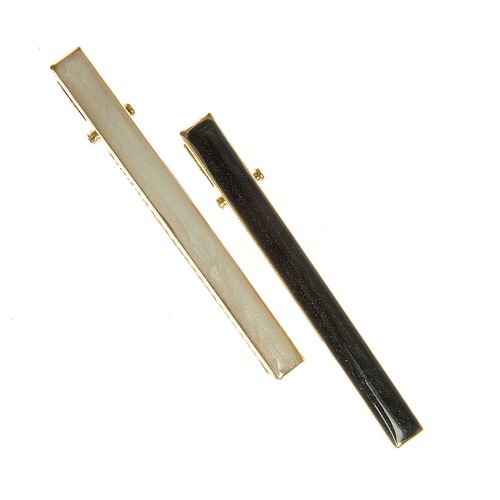 Set 2 agrafe simple, elegante