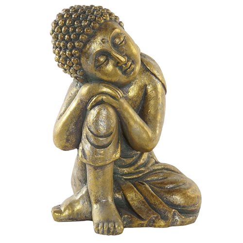 Statuie aurie, budha copil
