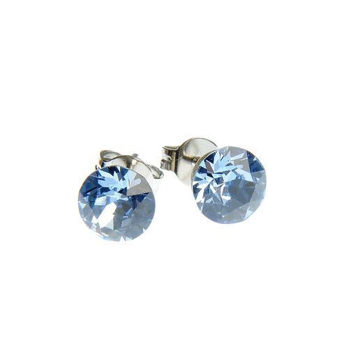 Cercei cu cristal swarovski albastru