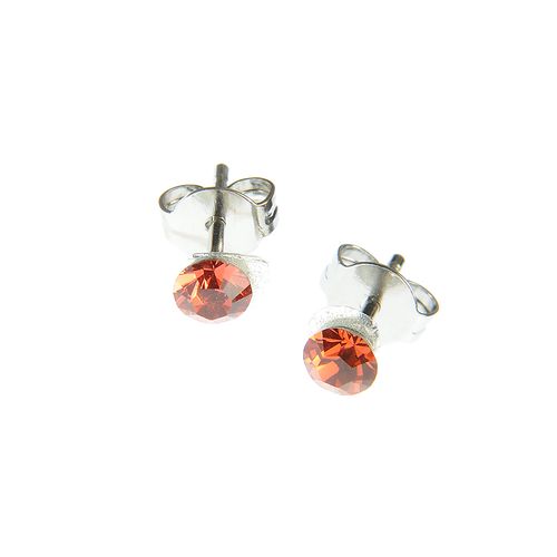 Cercei cu cristal swarovski roz