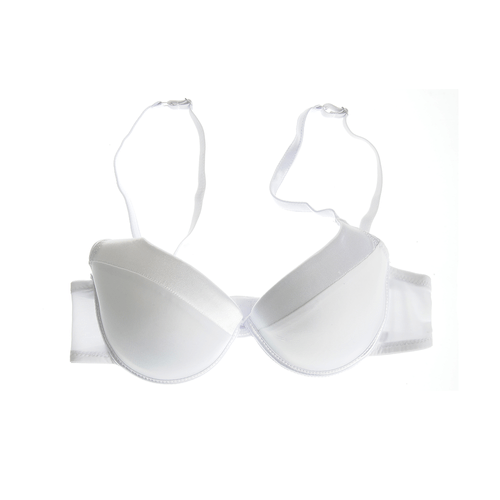 Sutien alb, cu balene de sustinere