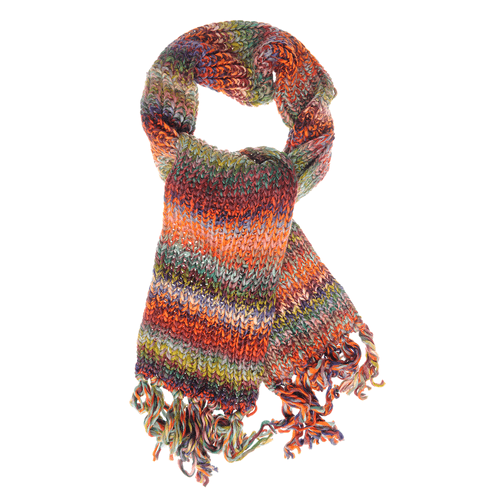 Fular calduros multicolor