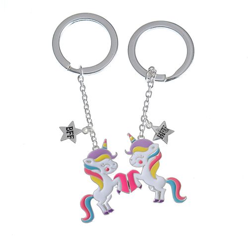 Set brelocuri bff, unicorni