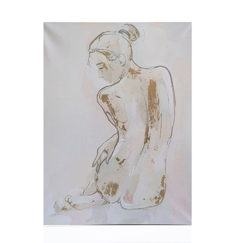 Tablou panza, silueta nud