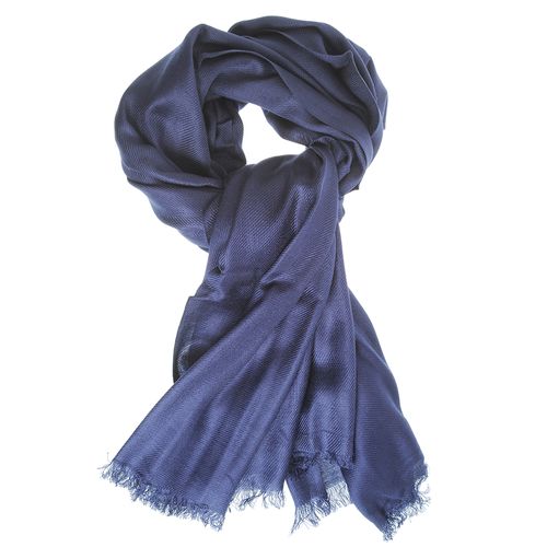 Esarfa bleumarin, forma dreptunghiulara