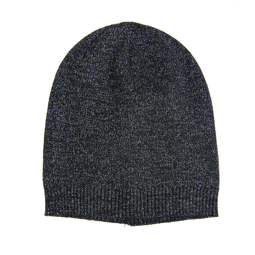 Caciula beanie cu fir argintiu