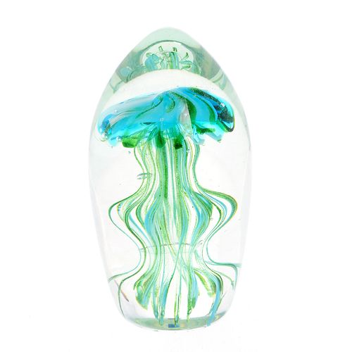 Prespapier sticla, meduza