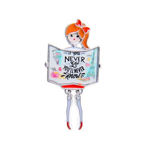 Brosa, martisor cu mesaj motivational