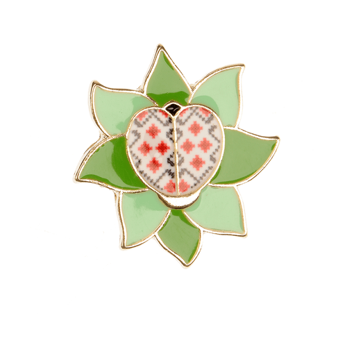 Brosa florala, print traditional