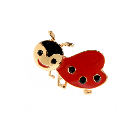 Martisor, brosa buburuza rosie