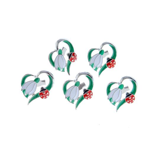 Set 5 brose martisor ghiocei