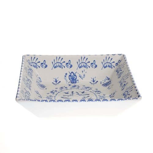 Bol patrat, design mediteranean