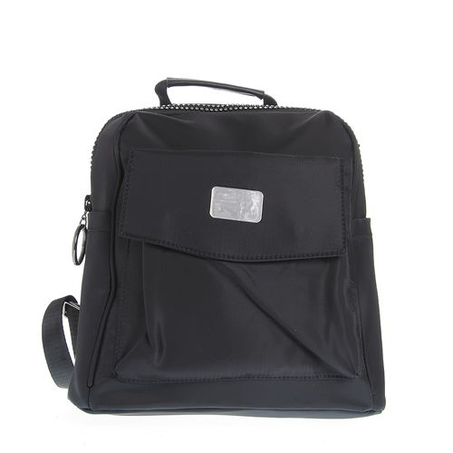 Rucsac negru, fermoar cu paiete