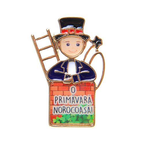Brosa, cosar cu mesaj