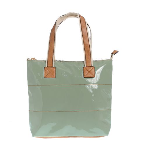 Geanta shopper vernil