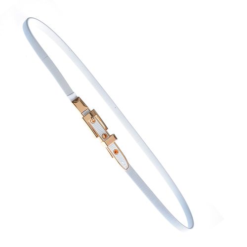 Curea alba metalica, model elastic
