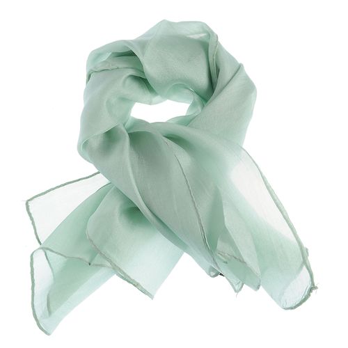 Esarfa aqua din matase