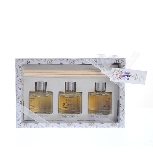 Set 3 difuzoare parfum, follow your dreams