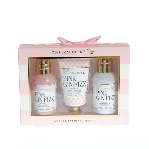 Set cosmetic, pink gin fizz